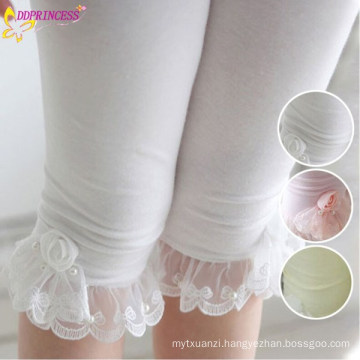 Chinese Manufacturing Fashion Design Girls Elastic Ruffle Pants